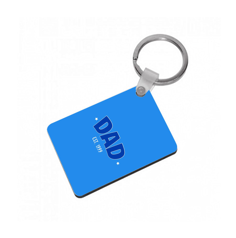 Dad Est - Personalised Father's Day Keyring
