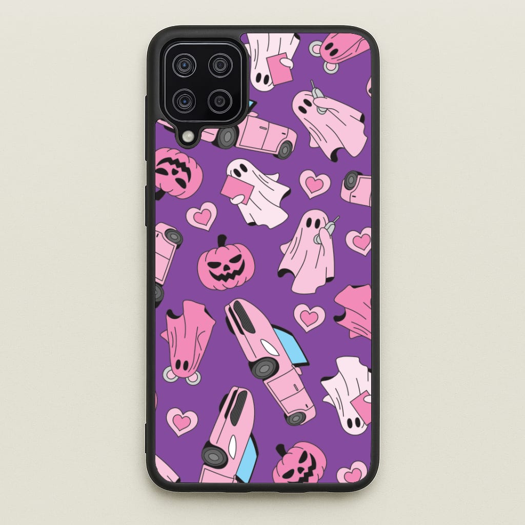 Mean Ghouls Props Pattern Galaxy A12 Case