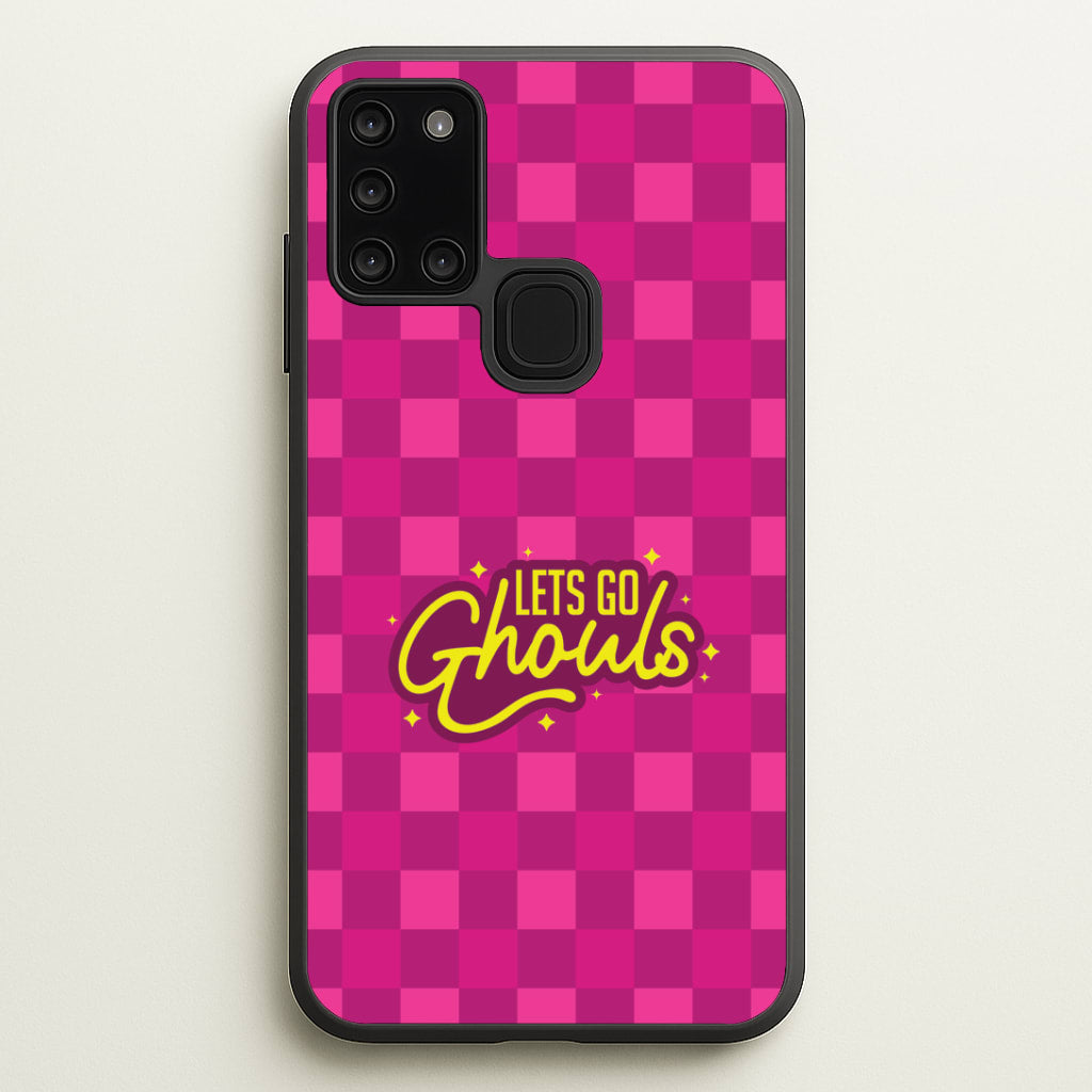 Let's Go Ghouls Galaxy A21s Case
