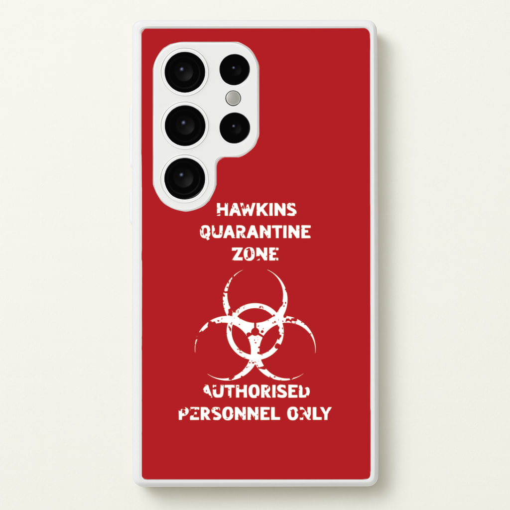 Hawkins Quarantine Zone Galaxy S24 Ultra Case