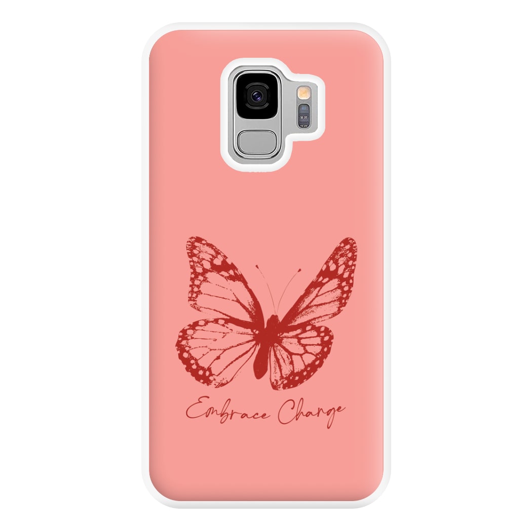 Embrace Change Butterfly Galaxy S9 Plus Case