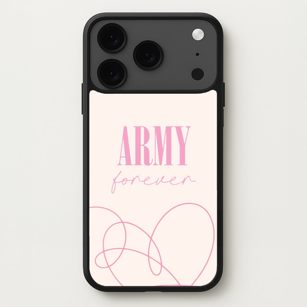 Army Forever Pink iPhone 17 Pro Case