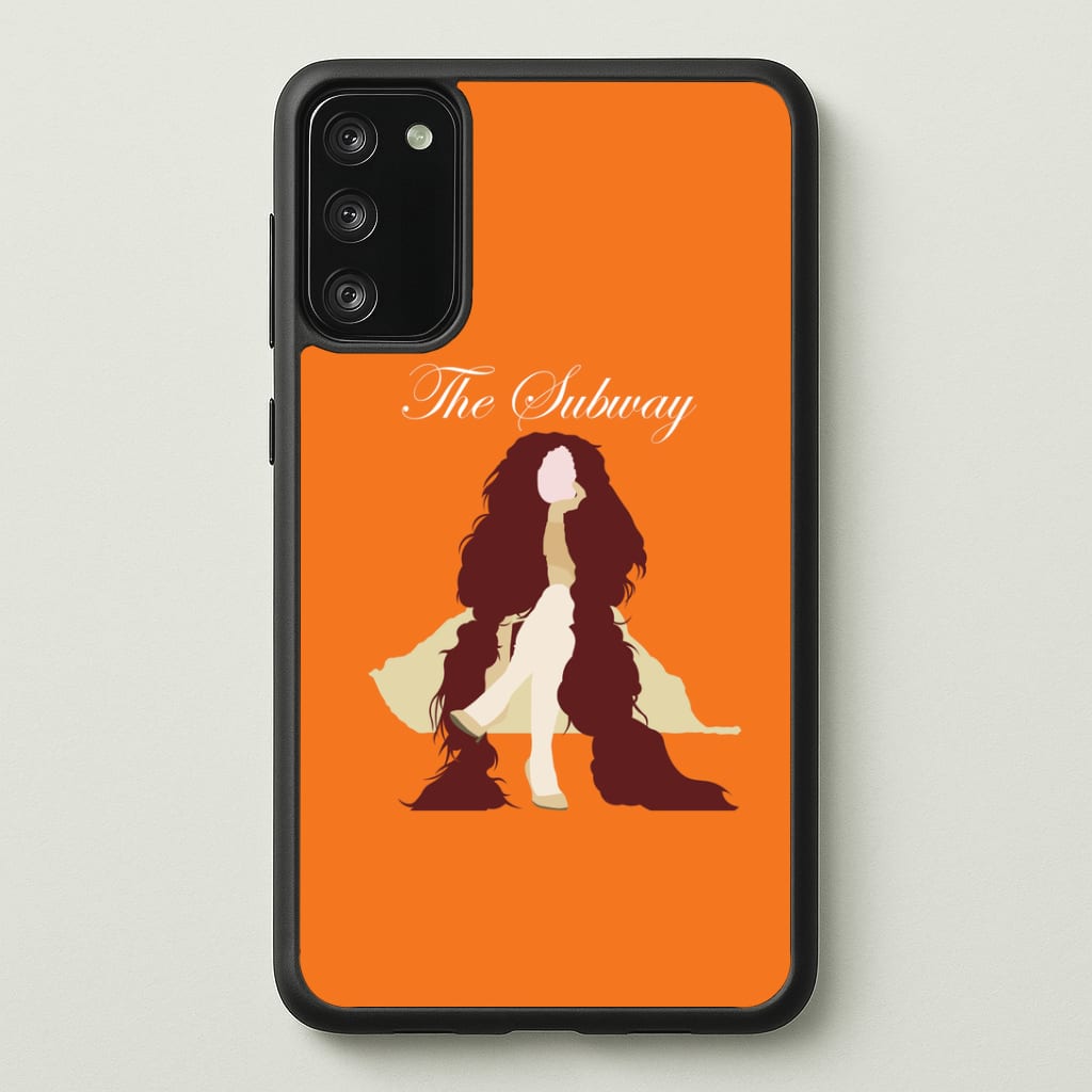 Subway Orange Galaxy A41 Case