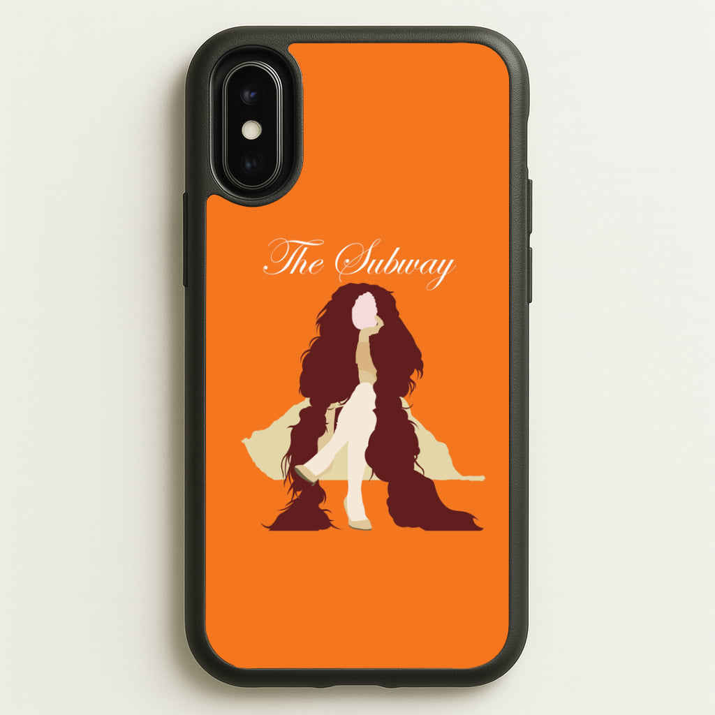 Subway Orange iPhone X / XS Case