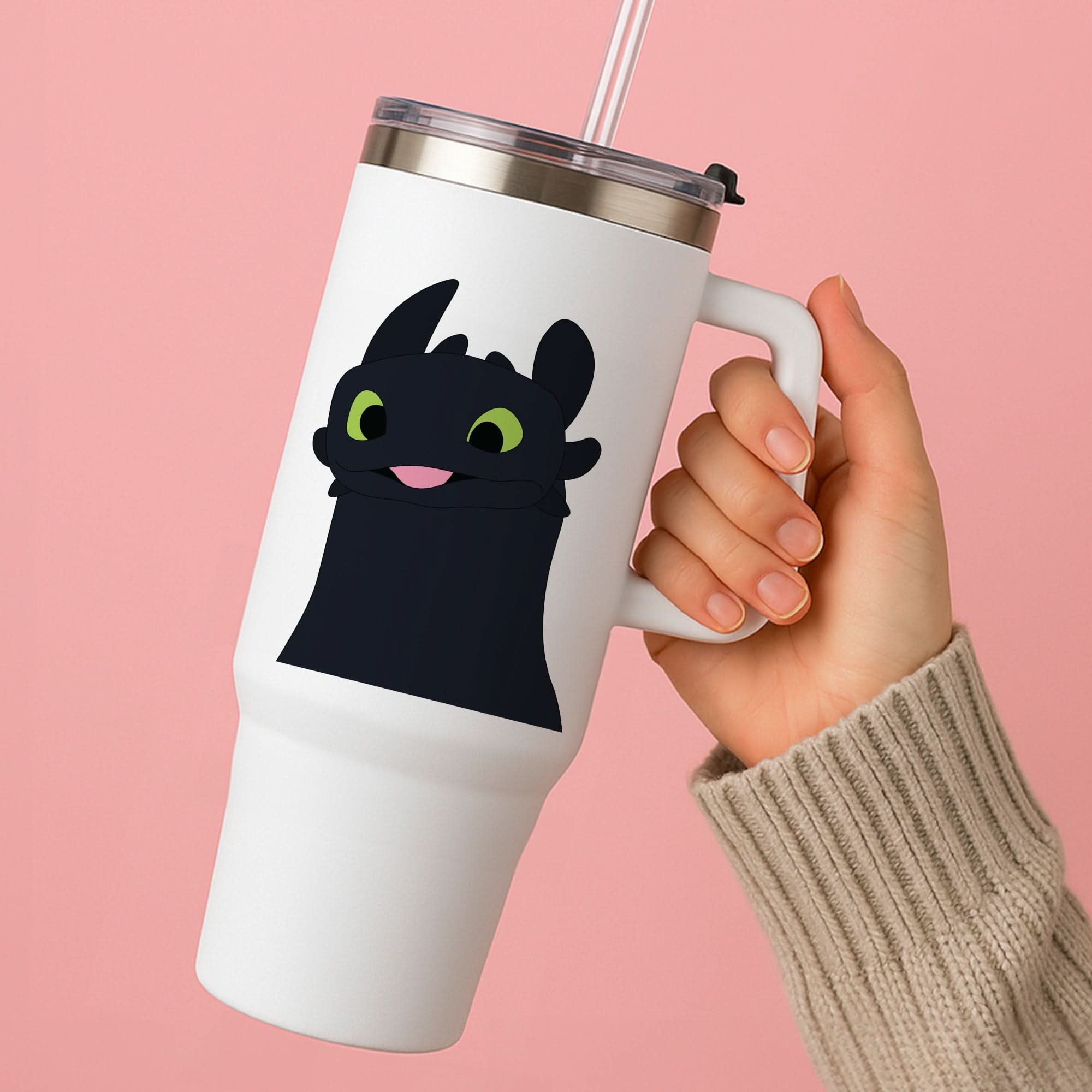 Black Fury Dragon Tumbler