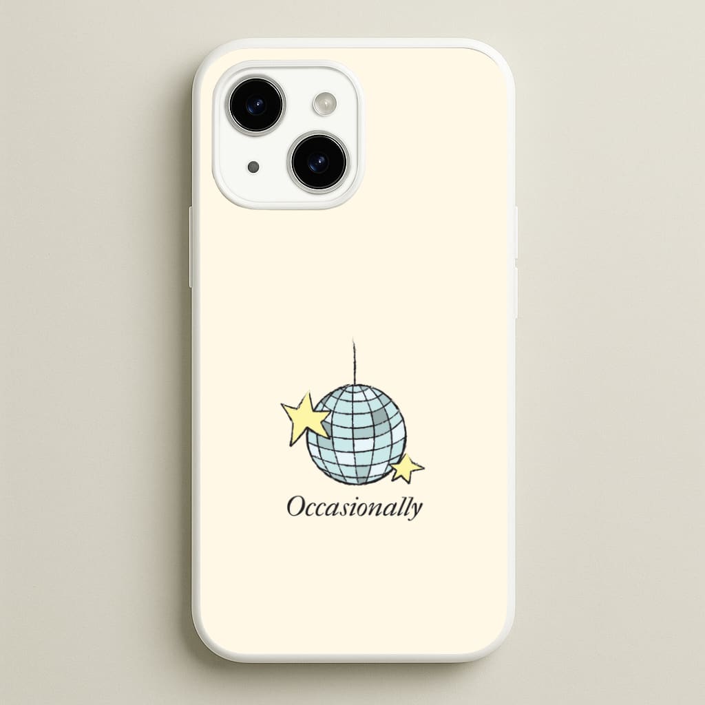 Ocasionally Discoball iPhone 14 Case