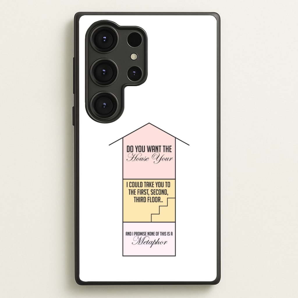 Do You Want The Tour Lyrics Galaxy S25 Ultra Case