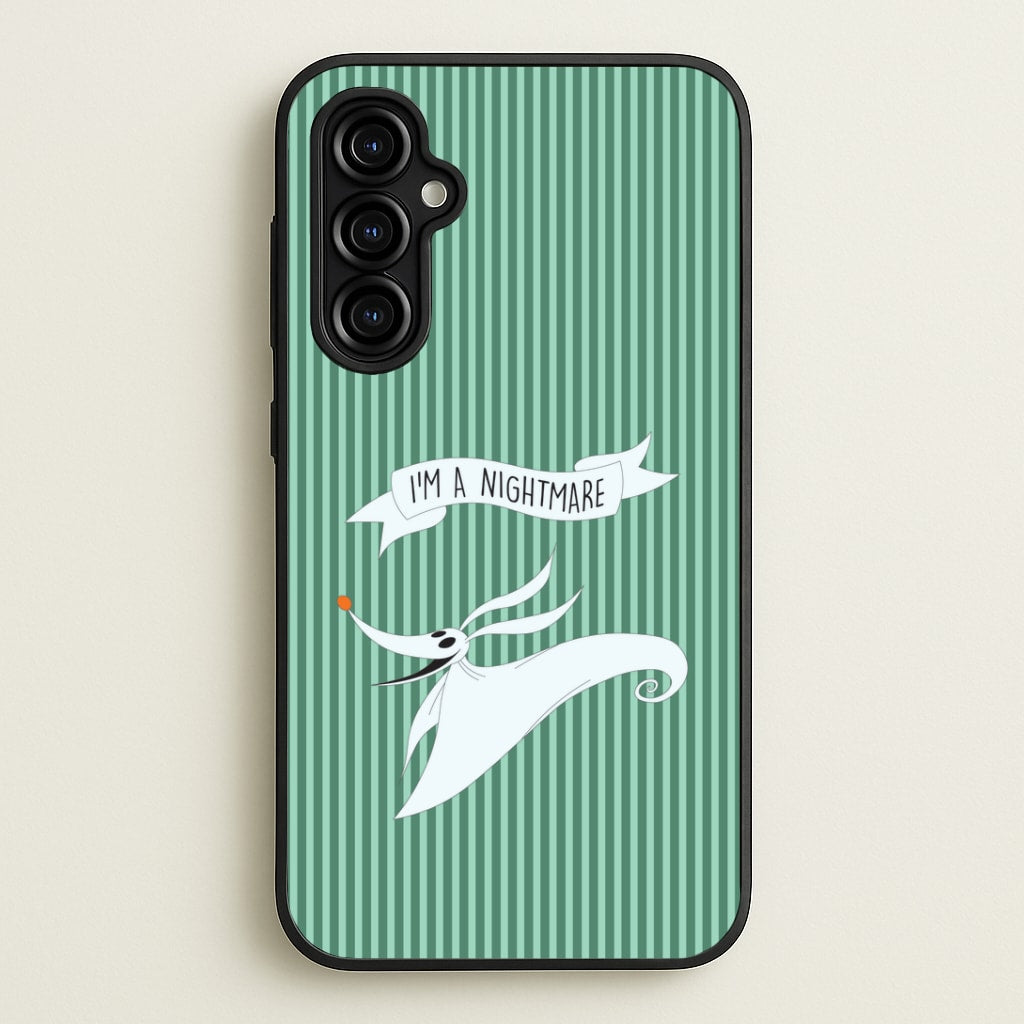 Stripey I'm A Nightmare Galaxy A54 Case