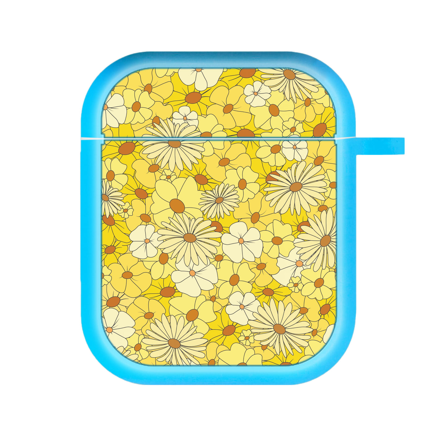 Yellow Flower Pattern - Mothers Day AirPods Case