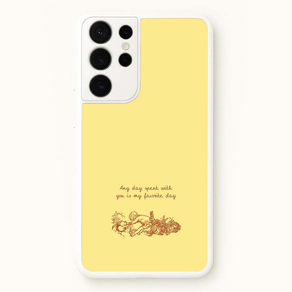 Any Day Spent With You Galaxy S21 Ultra Case