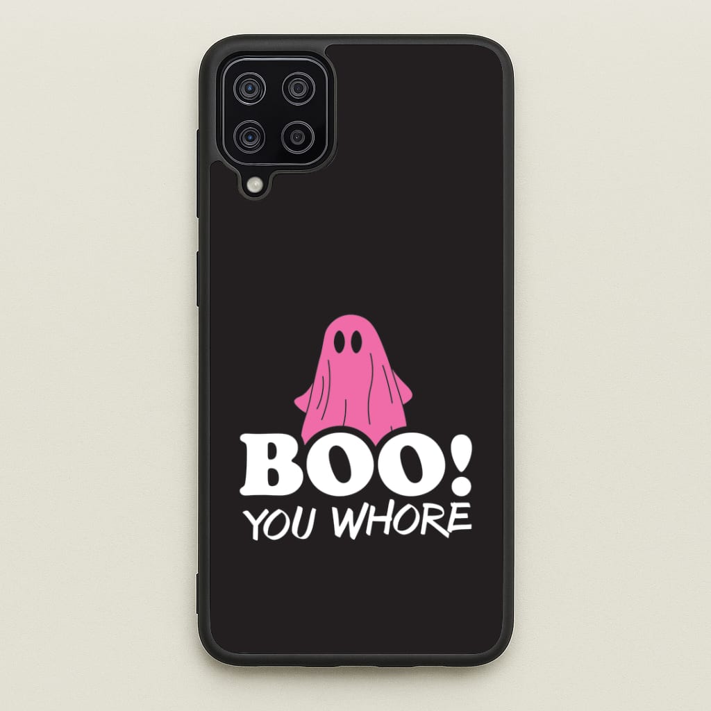 Boo You Ghost Galaxy A12 Case