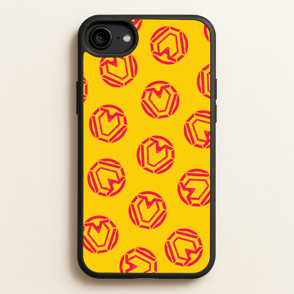 Metal Heart Pattern iPhone 6 / 7 / 8 / SE Case