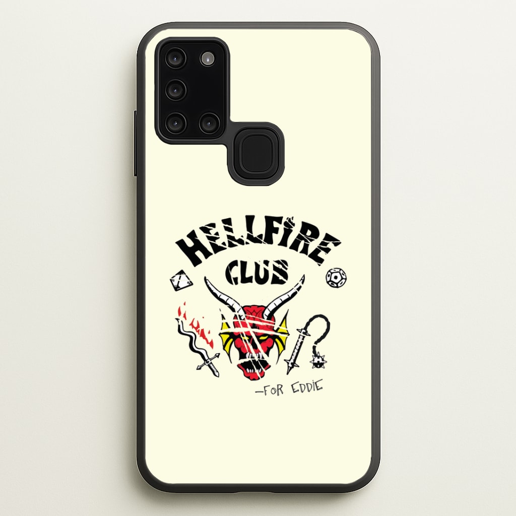 Torn Hellfire Club Galaxy A21s Case