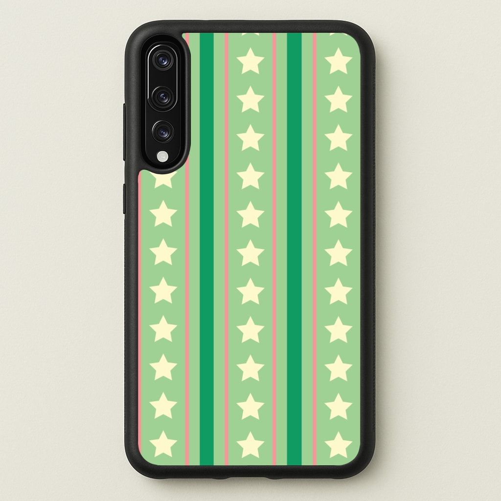 Stars And Stripes Christmas Pattern Huawei P20 Pro Case