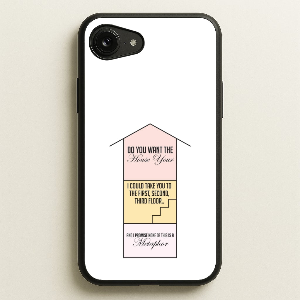 Do You Want The Tour Lyrics iPhone 16e Case