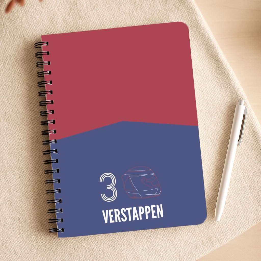Verstappen Helmet 2026 Notepad