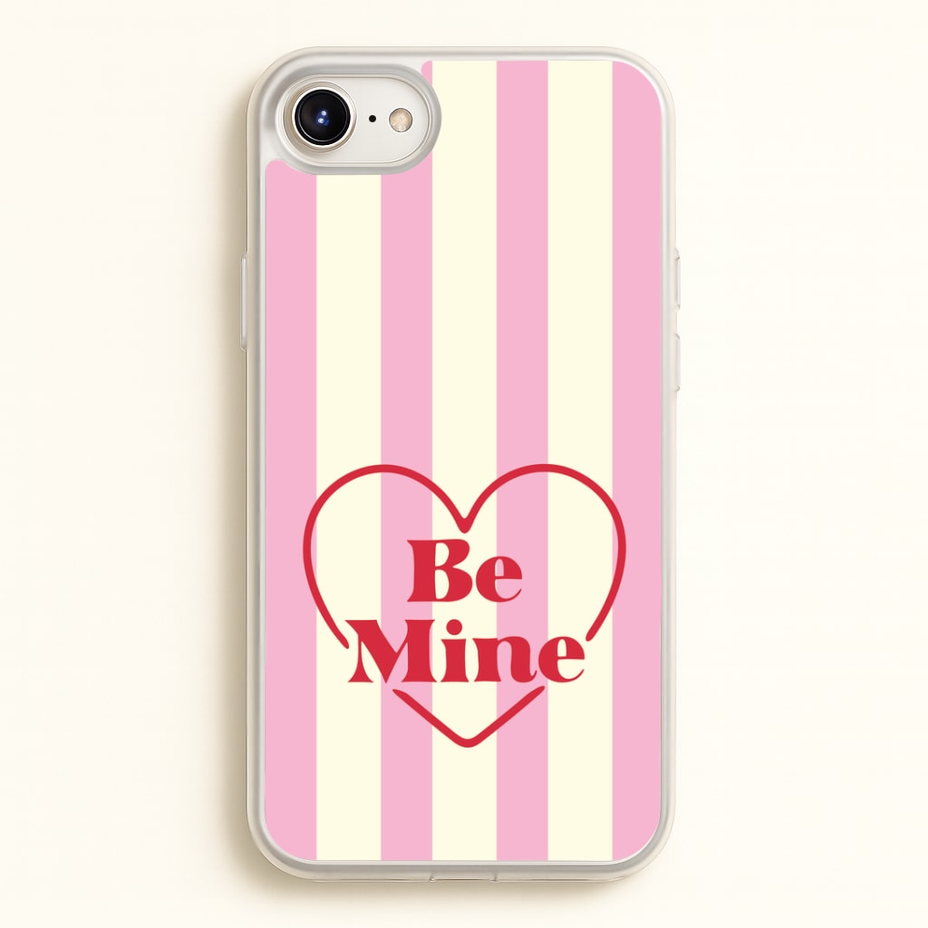 Be Mine Stripey iPhone 6 / 7 / 8 / SE Case