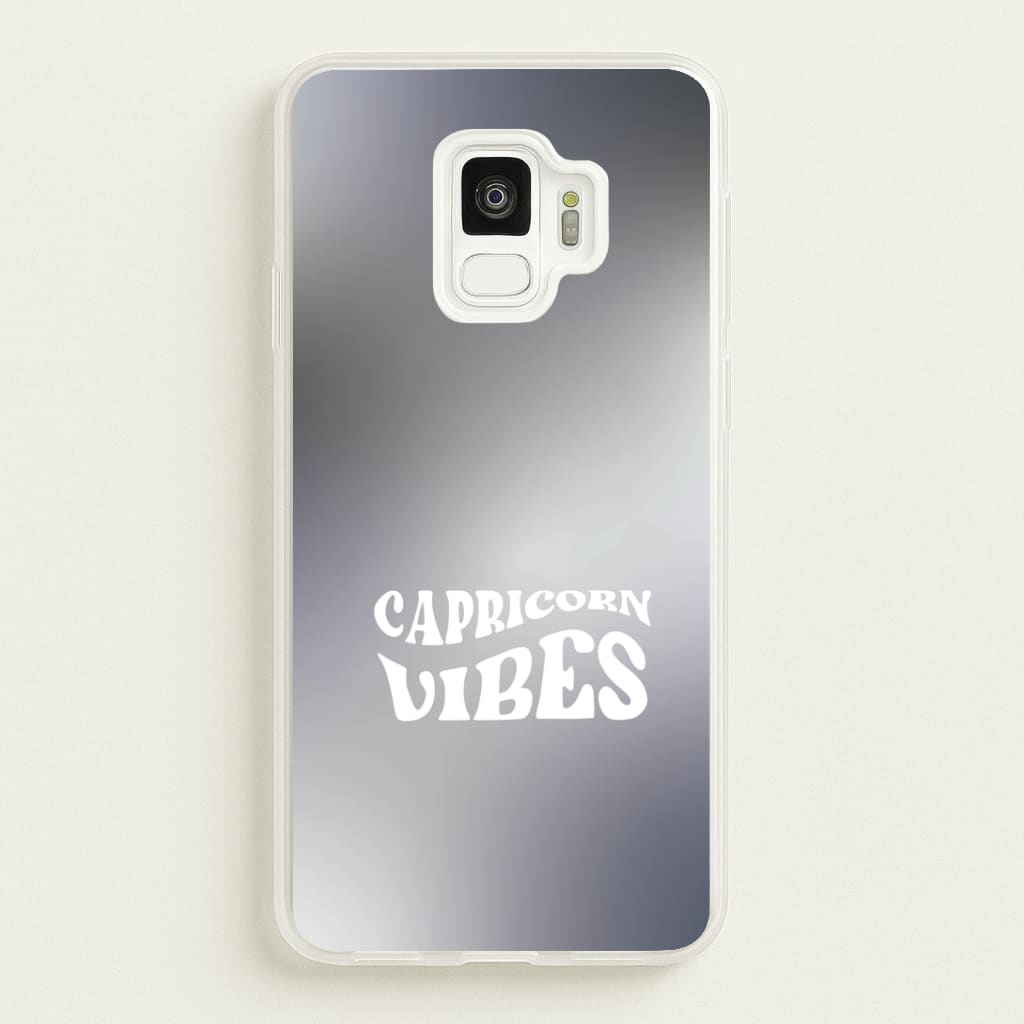 Capricorn Vibes Gradient Zodiac Galaxy S9 Case