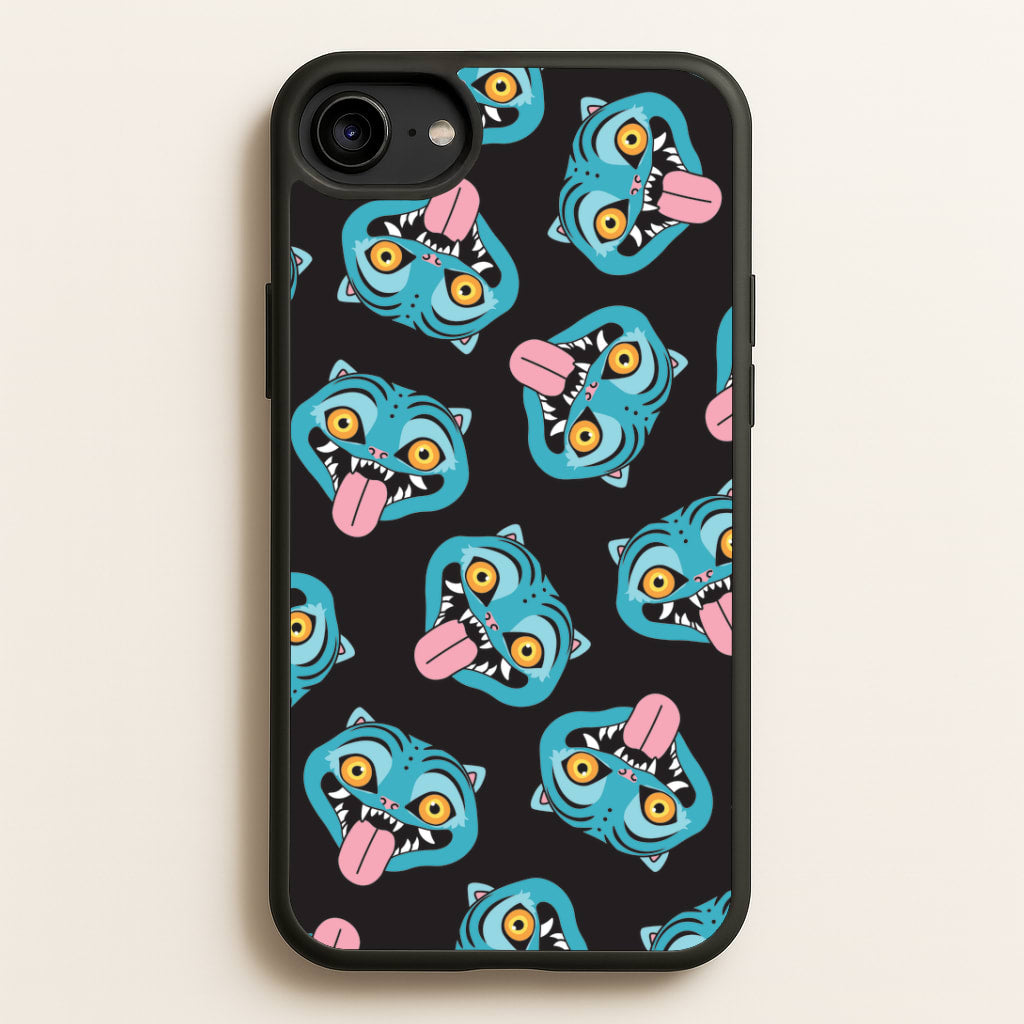 Demon Cat Pattern iPhone 6 / 7 / 8 / SE Case