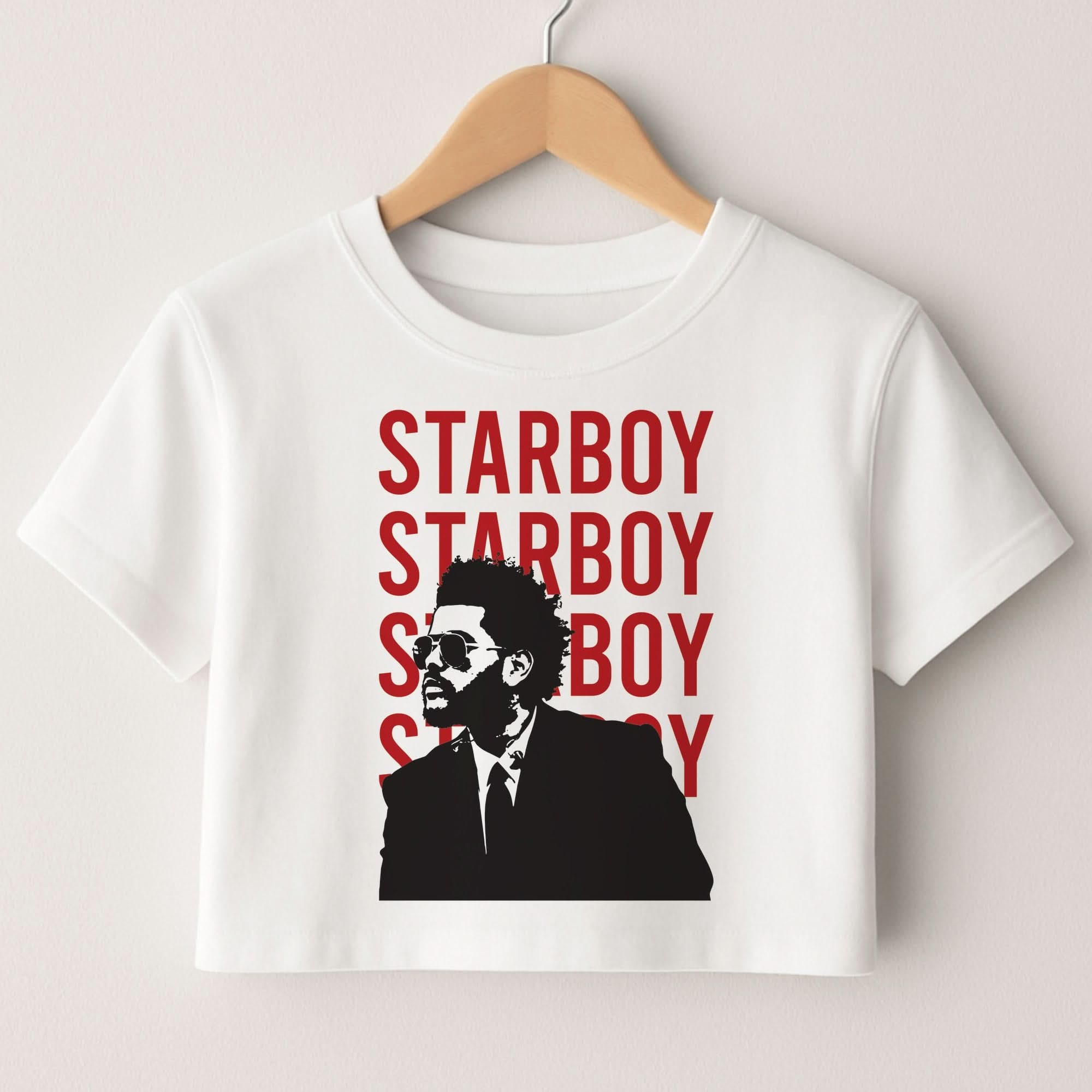 Starboy Singer Crop Top
