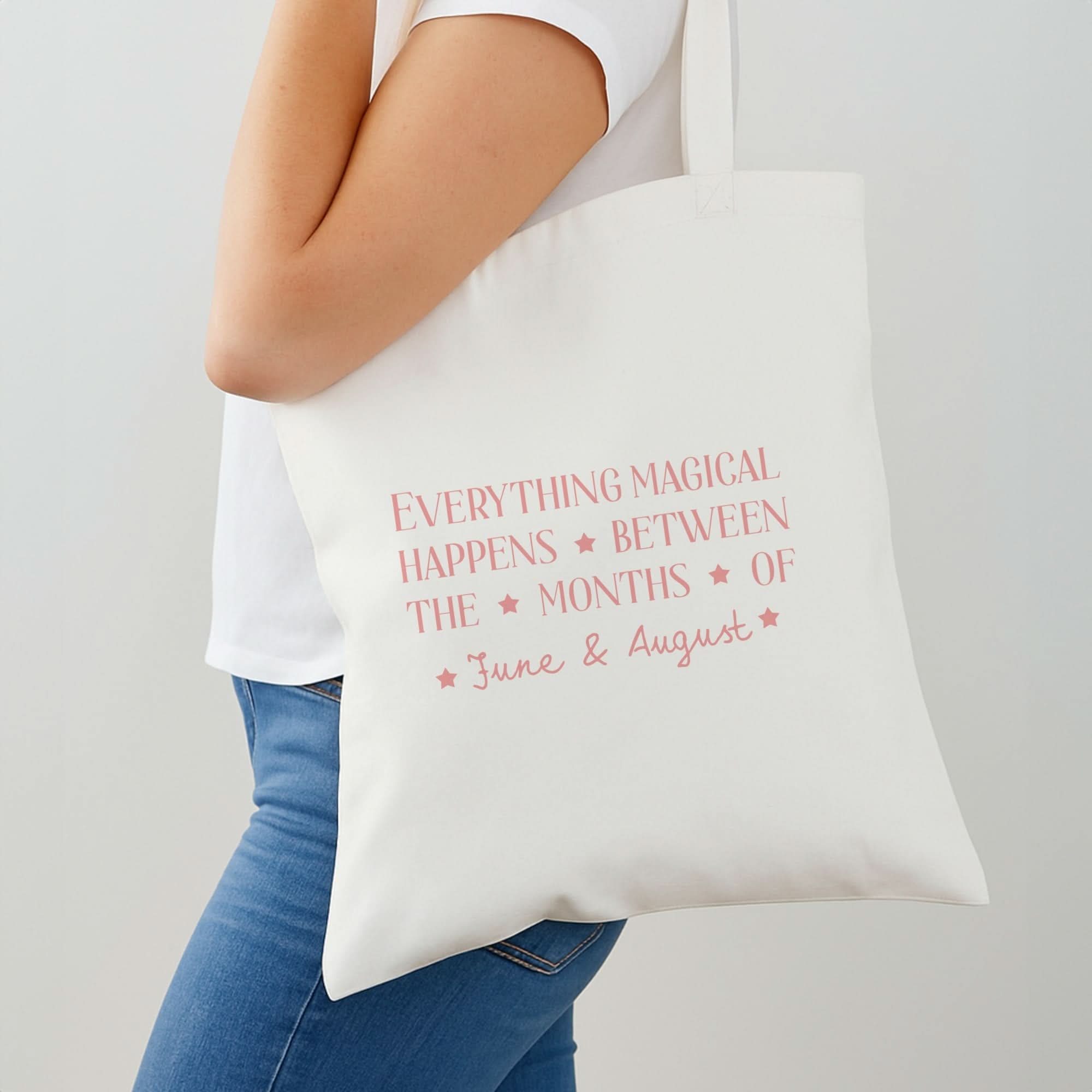 Everything Magical Happens Shoulder Bag