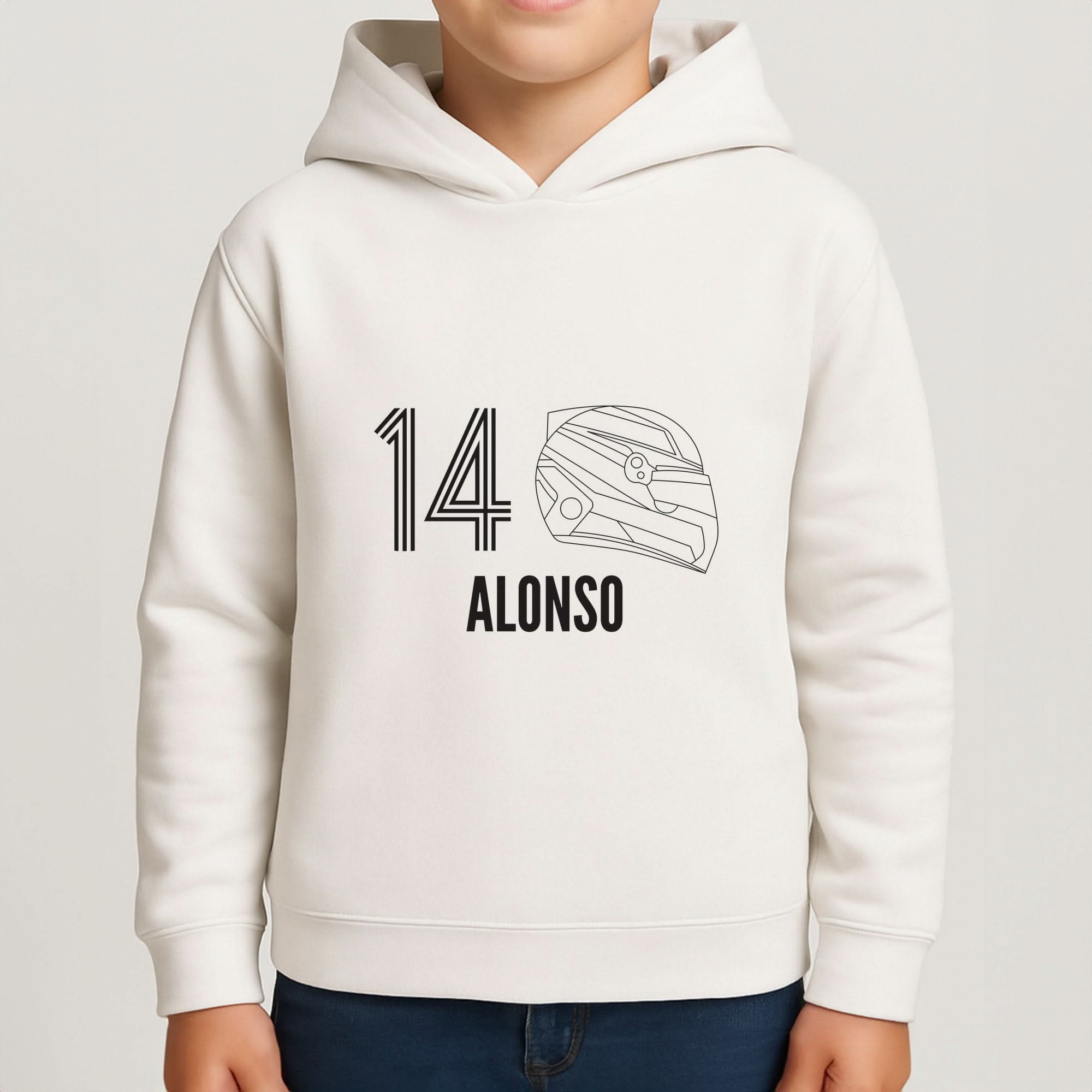 Alonso Helmet 2026 Boys Hoodie