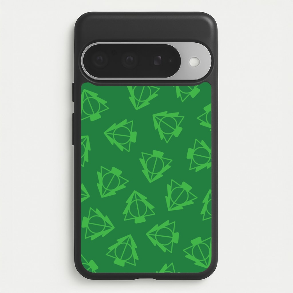 Christmas Tree Wizard Icon Pattern Google Pixel 10 Pro XL Case