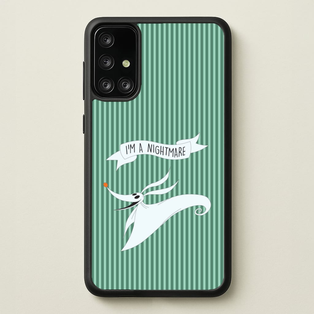 Stripey I'm A Nightmare Galaxy A71 Case