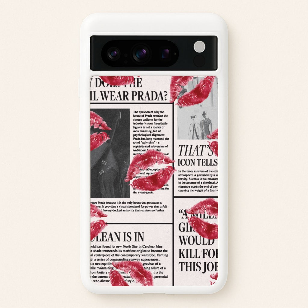 Headline Kisses Google Pixel 8 Pro Case