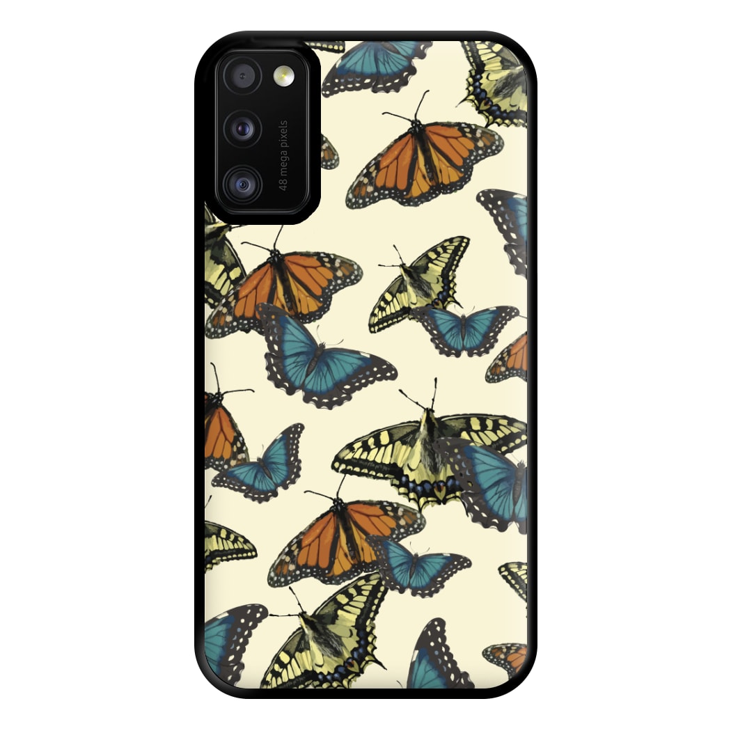 Butterfly Assortment Pattern Galaxy A41 Case