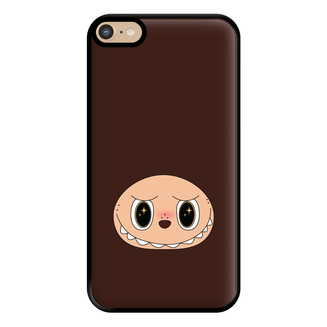 Cute Brown Monster Face iPhone 6 Plus / 7 Plus / 8 Plus Case