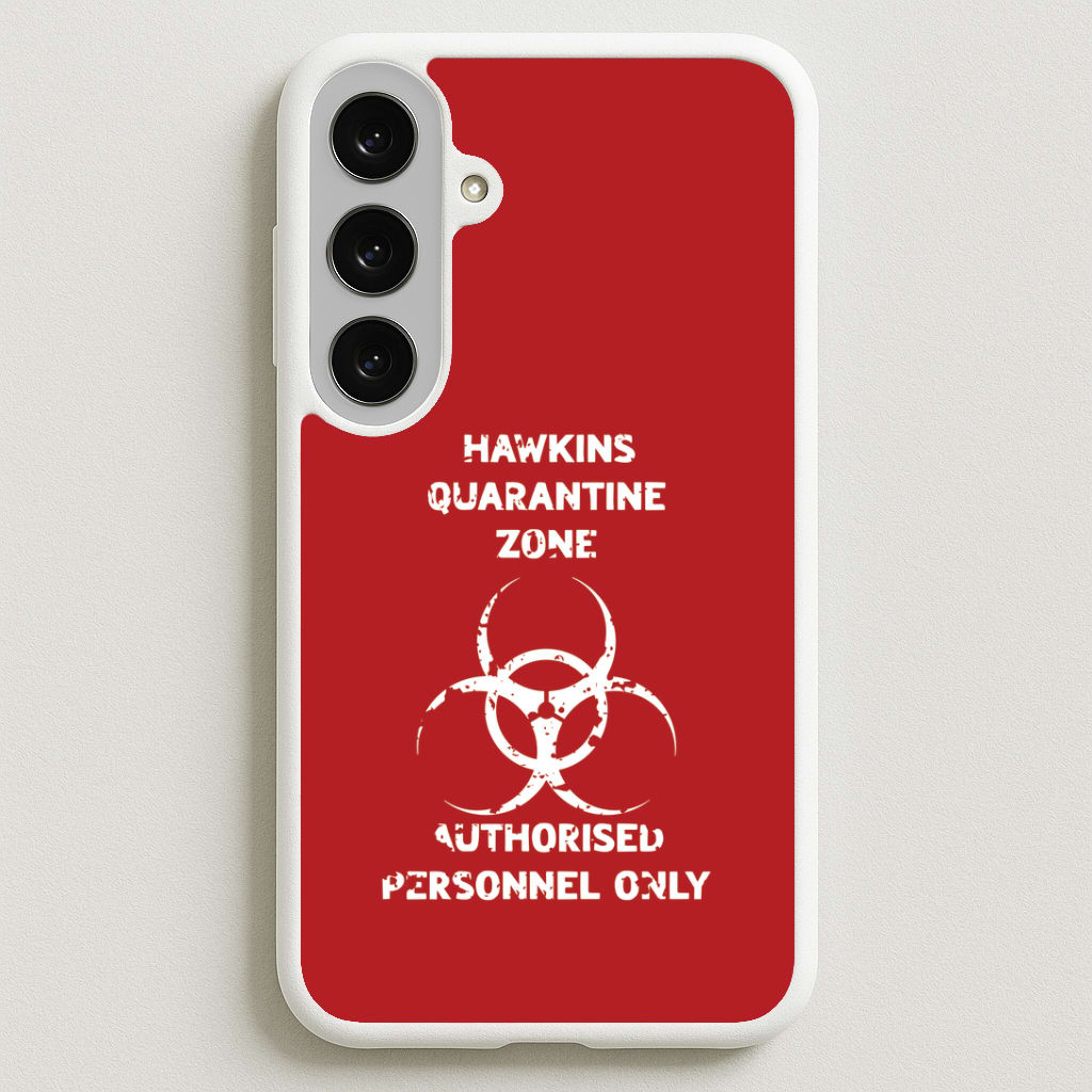 Hawkins Quarantine Zone Galaxy S25FE Case