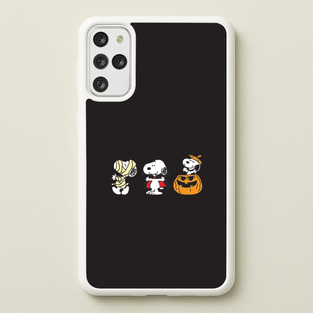 Cartoon Beagle Halloween Costumes Galaxy S20 Plus Case