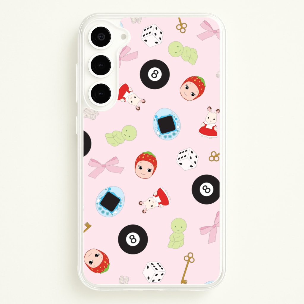 Trinkets Pattern Galaxy S23 Case