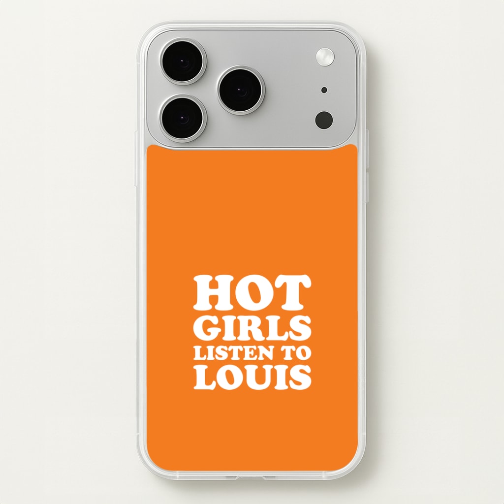 Hot Girls Listen To Louis iPhone 17 Pro Case