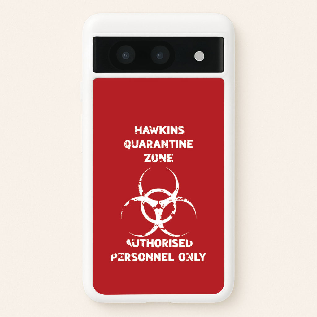 Hawkins Quarantine Zone Google Pixel 8a Case