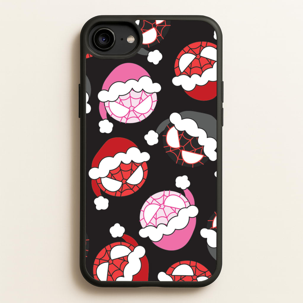 Spider Heroes Christmas Pattern iPhone 6 / 7 / 8 / SE Case