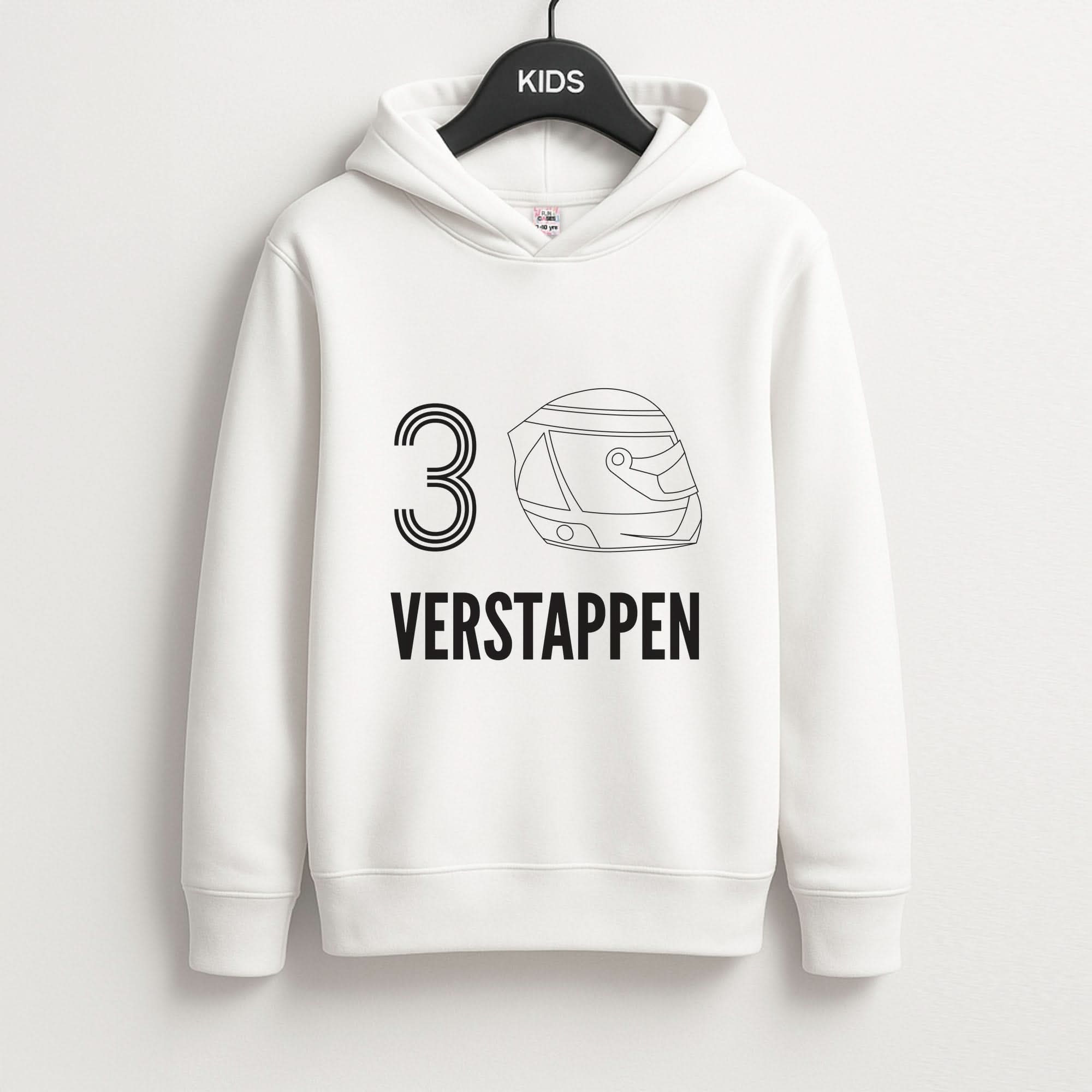 Verstappen Helmet 2026 Kids Hoodie
