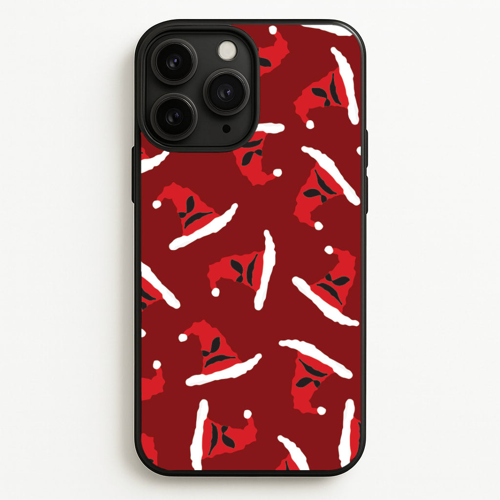 Sorting Christmas Hat Pattern iPhone 11 Pro Case