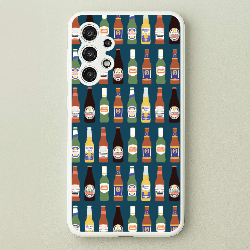 Geometric Brewery Pattern Galaxy A13 Case