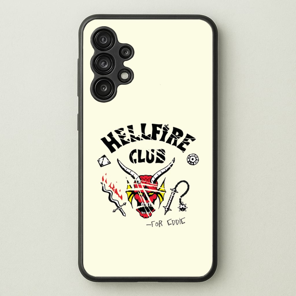 Torn Hellfire Club Galaxy A13 Case