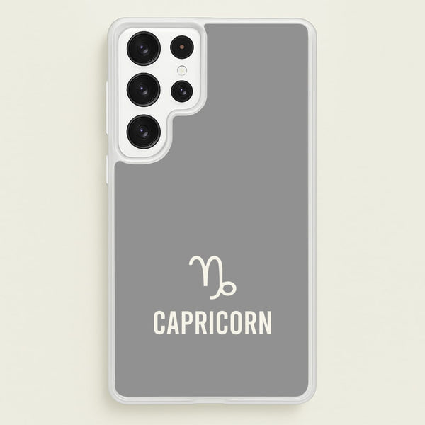 Capricorn Pastel Zodiac Galaxy S22 Ultra Case