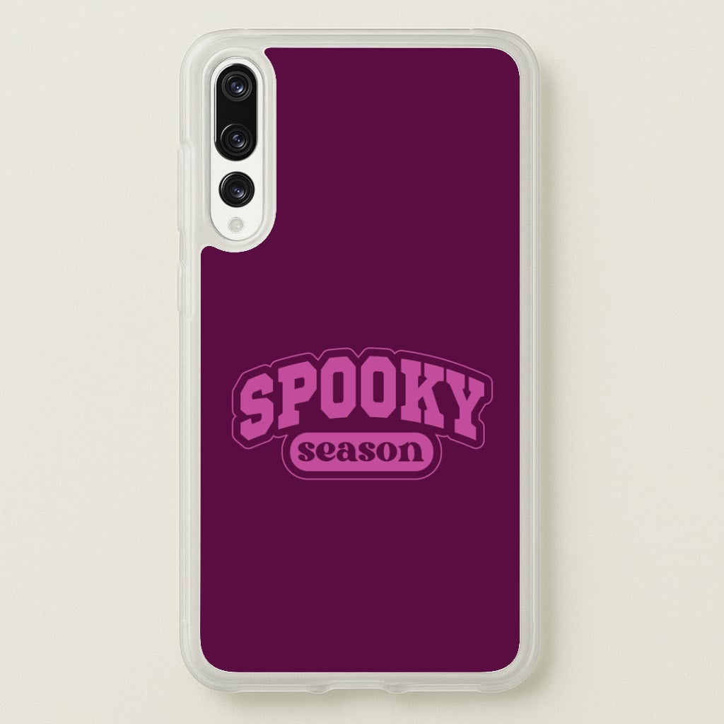Spooky Season Varsity Huawei P20 Pro Case