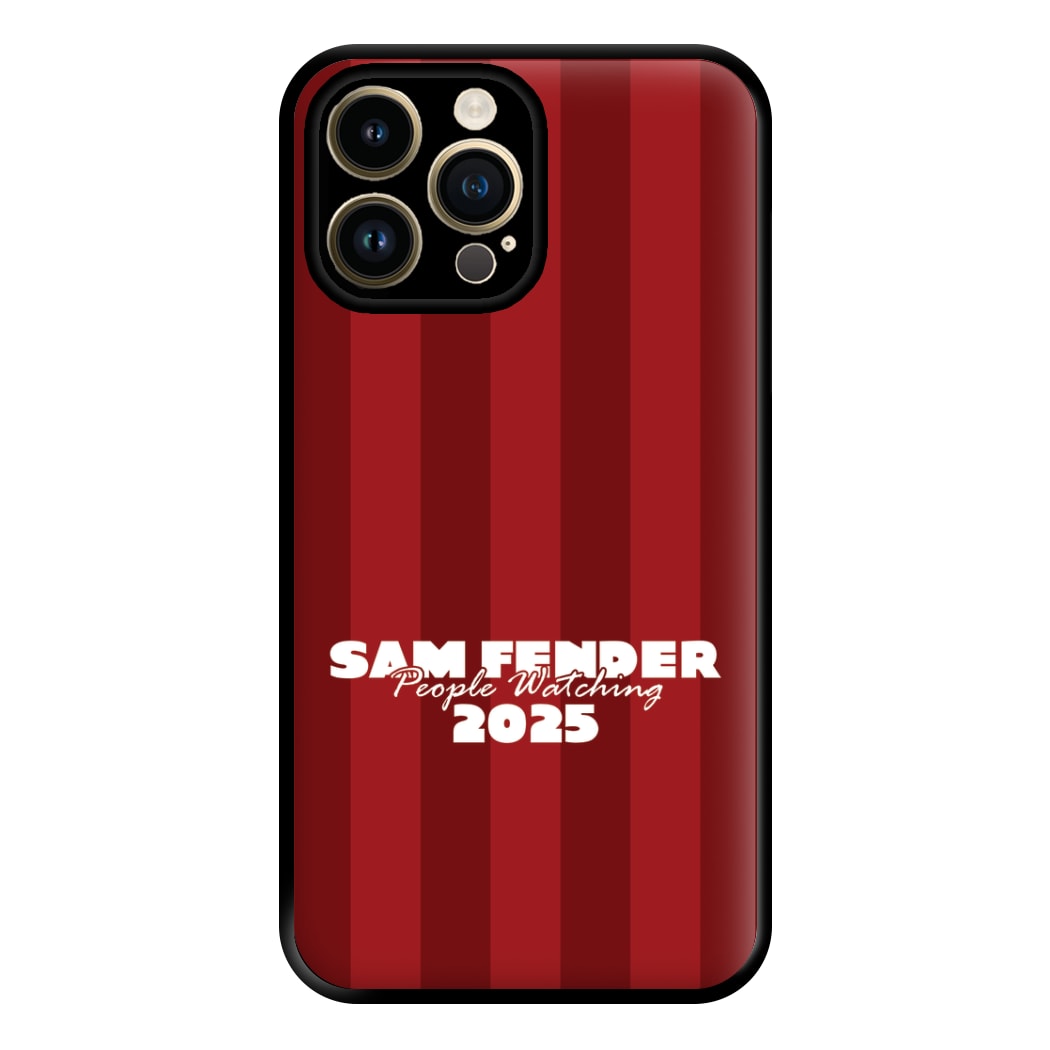 Stripes People Watching 2025 iPhone 14 Pro Case