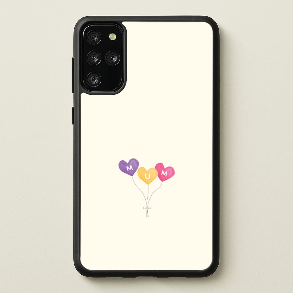 Mum Watercolour Balloons Galaxy S20 Plus Case