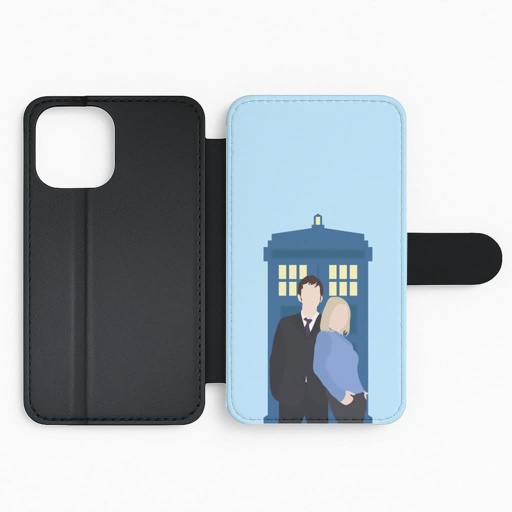 Rose And The Doc Flip Phone Case