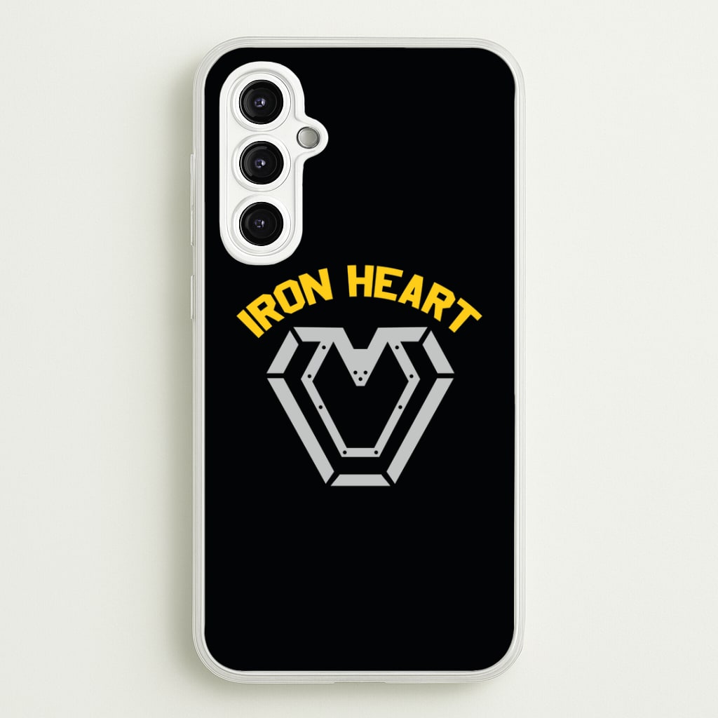 Metal Hero Heart Galaxy A14 Case
