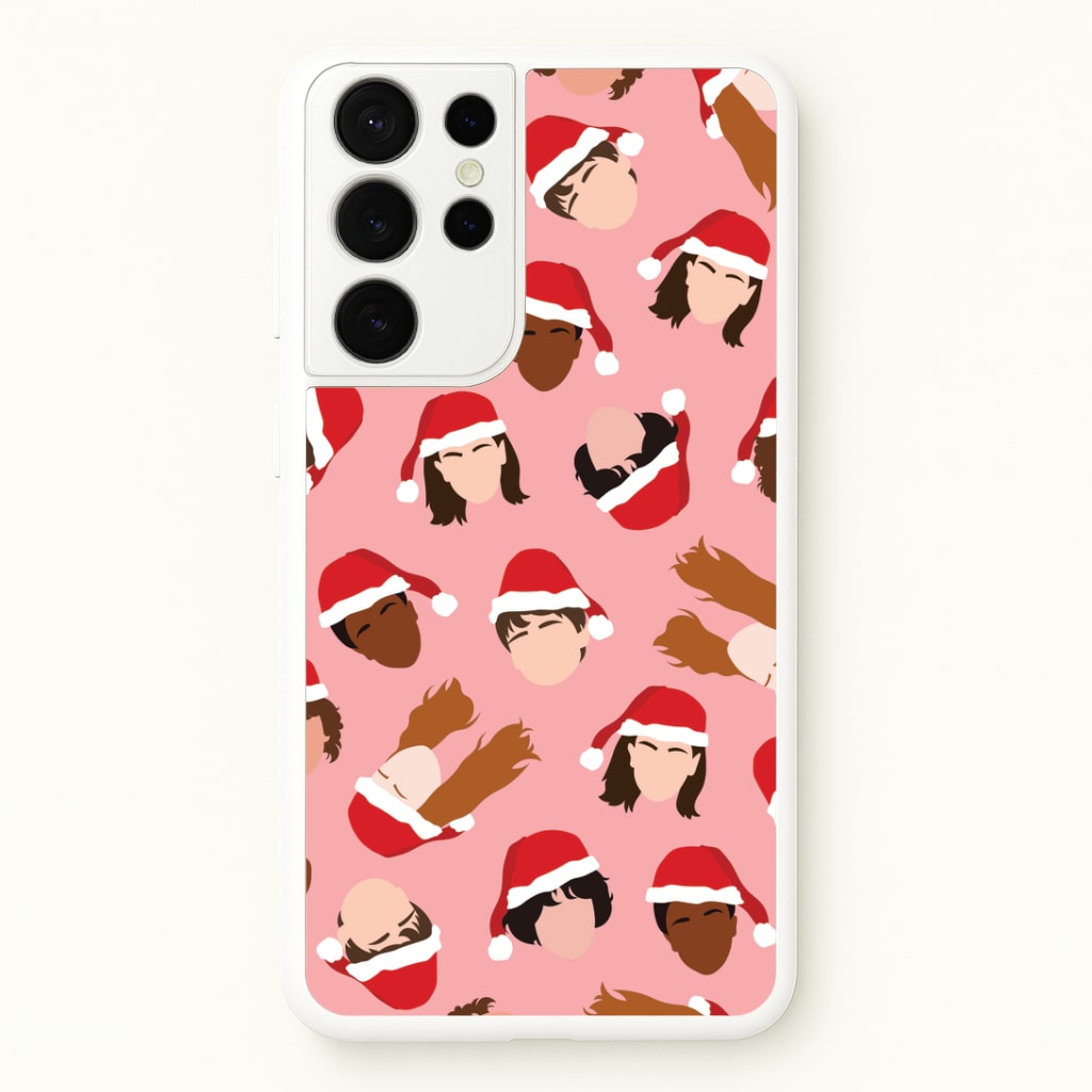 Christmas Stranger Crew Pattern Galaxy S21 Ultra Case