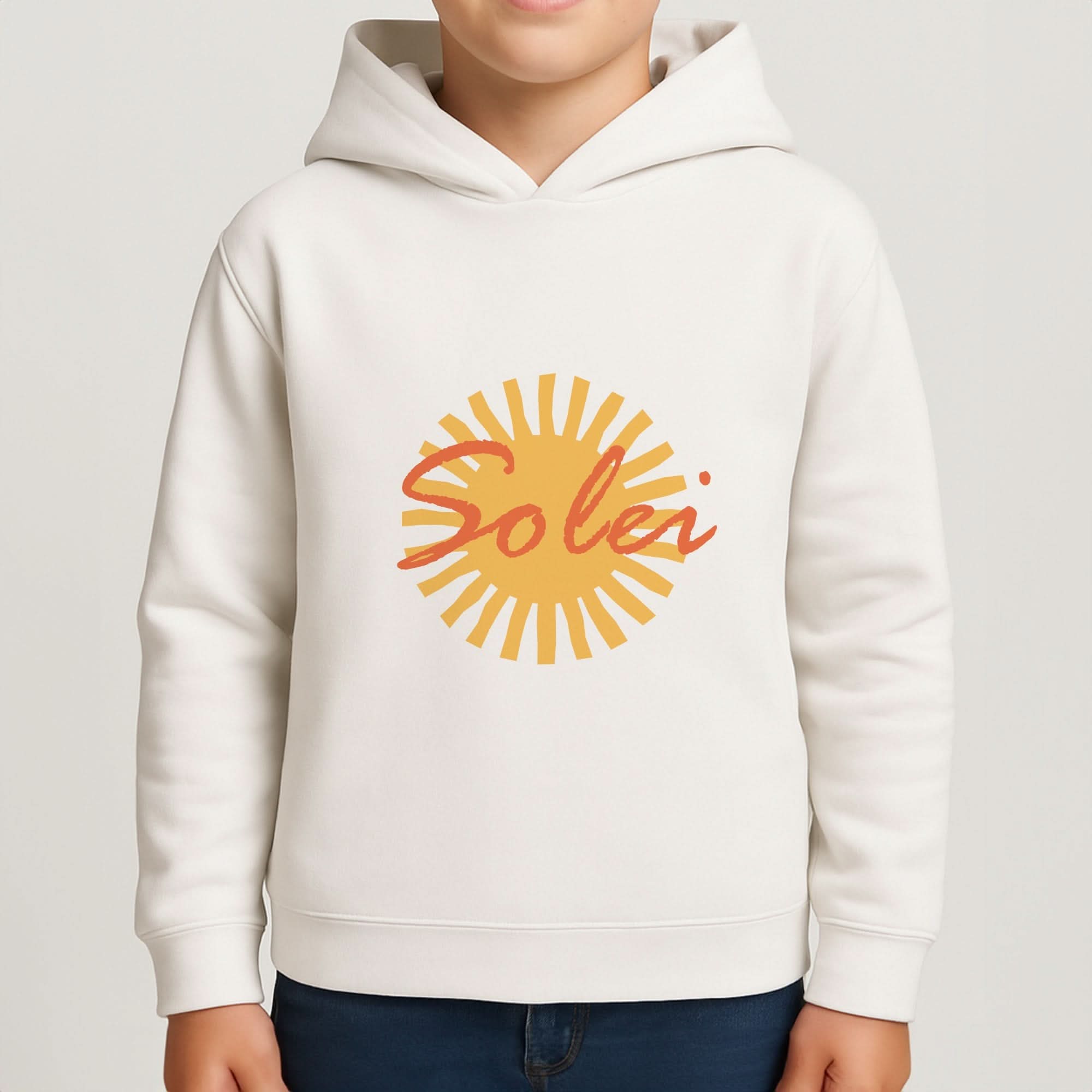 Abstract Sun Solei Boys Hoodie