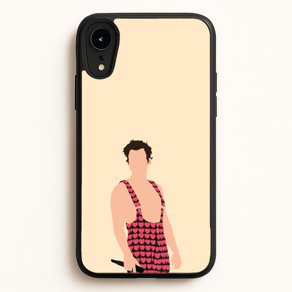 Harry Heart Jumpsuit iPhone XR Case